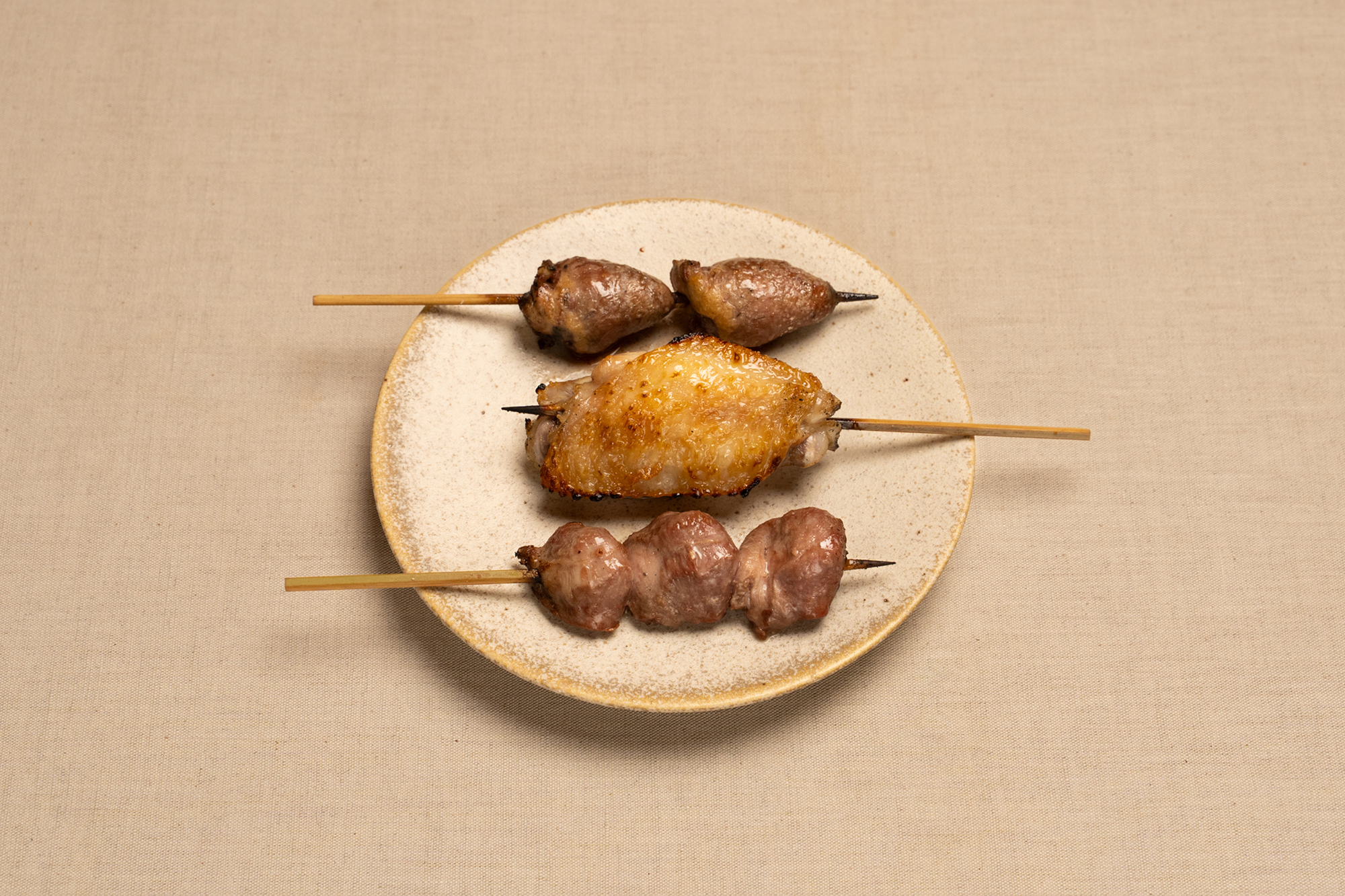 Assorted Yakitori (3 Skewers)